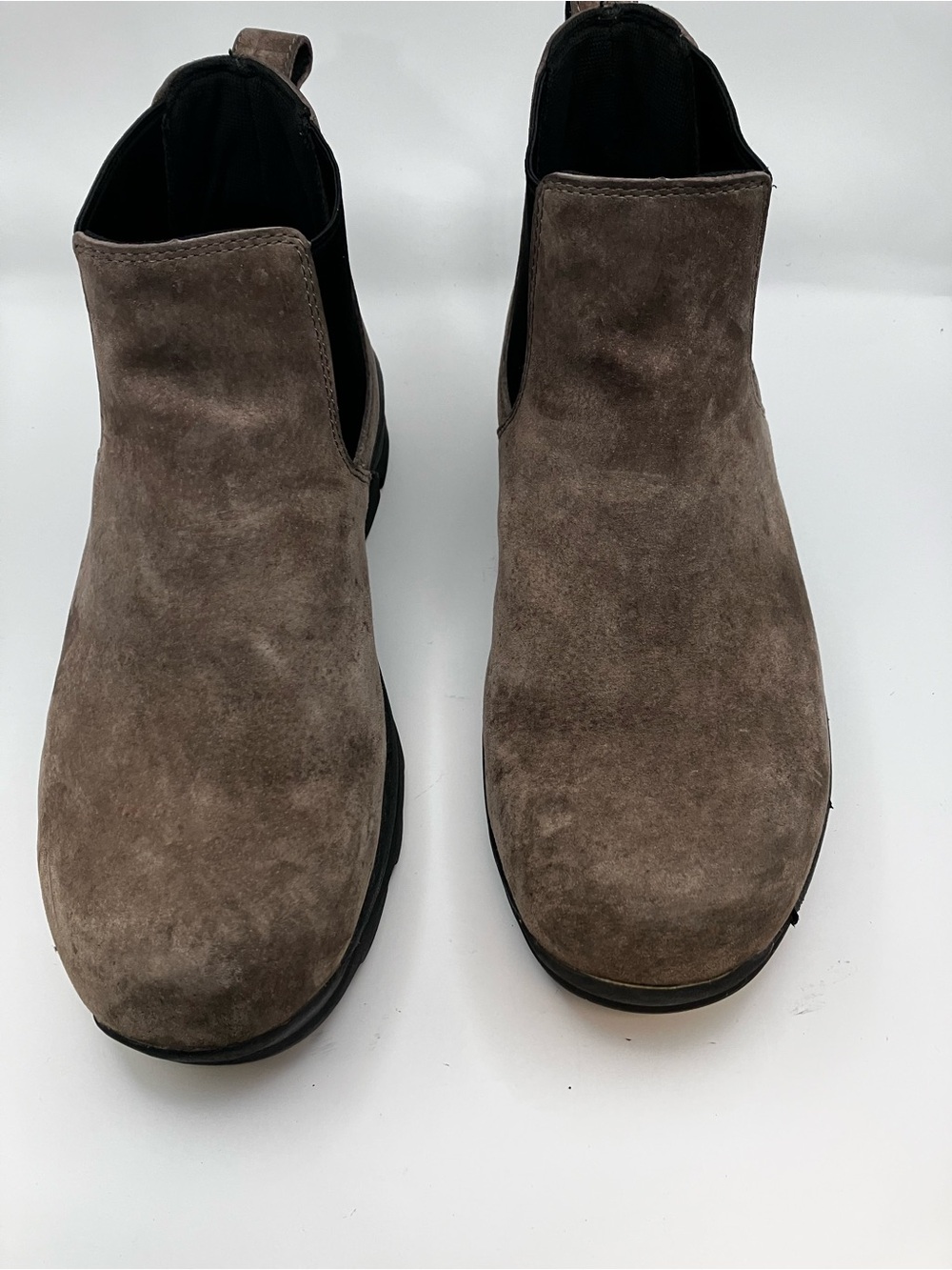 workwear steel-toe Men's Suede Chukka Boots - Gray Taupe